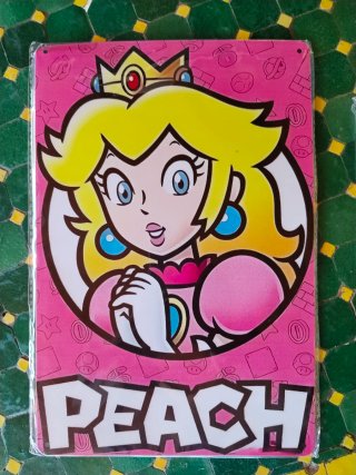 Pack 3 Carteles Metálicos Super Mario