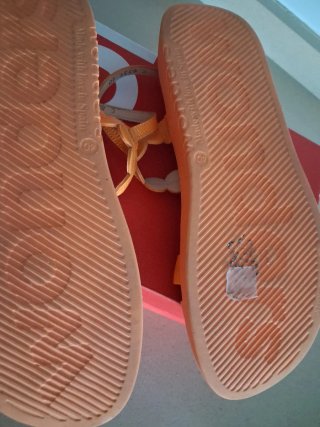 Sandalias Wonders Naranja Talla 40