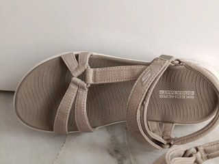 Sandalias Skechers Go Walk Beige Talla 39