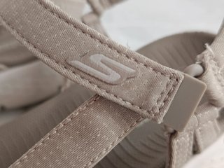 Sandalias Skechers Go Walk Beige Talla 39