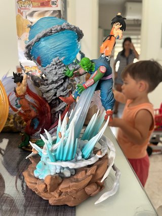 Figura Dragon Ball Piccolo y Gohan