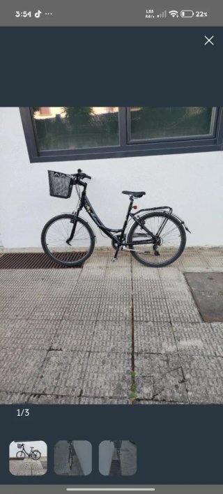 Bicicleta Urbana Malibú Negra
