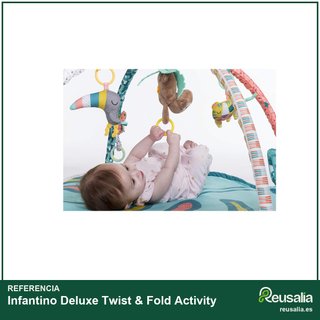 Infantino Deluxe Twist & Fold Activity alfombra