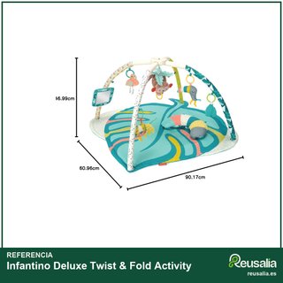 Infantino Deluxe Twist & Fold Activity alfombra
