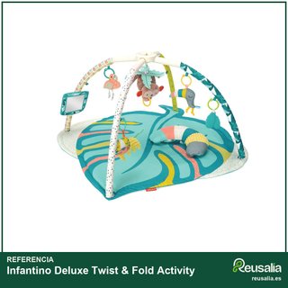 Infantino Deluxe Twist & Fold Activity alfombra