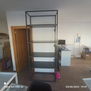 Mobiliario Tienda Ropa Estanterías Metal Cristal