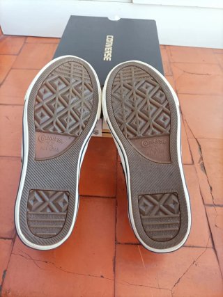 Zapatillas Converse niño y mujer velcro negro y ro