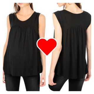 Top premamá negro T44