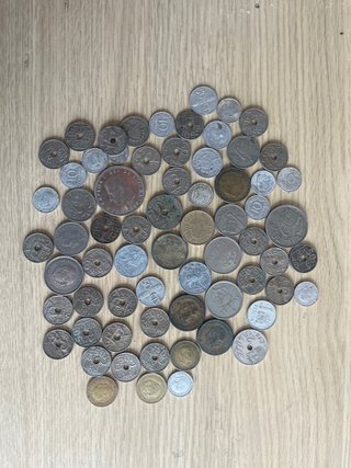 Lote de Monedas Antiguas Variadas