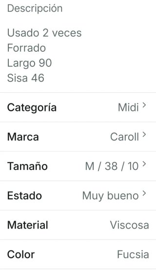 Vestido Caroll Rosa