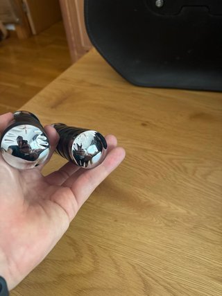 Puños Custom Cromados Moto