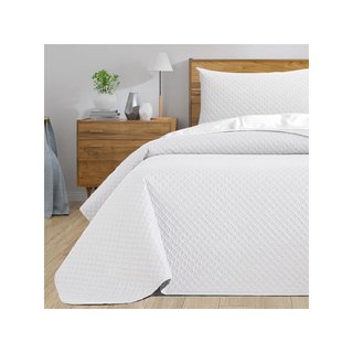 HOMEYA colcha bouti verano 250x265 gris
