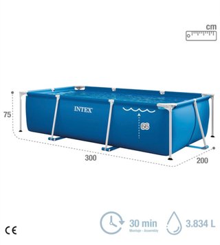 Piscina Intex Rectangular + Depuradora Arena