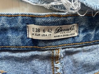 Lote 3 shorts vaqueros talla 38