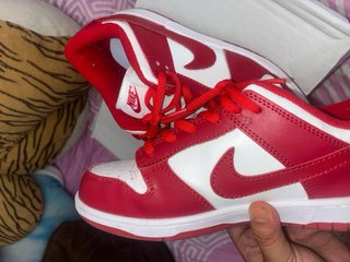 Nike Dunk Rojas y Blancas