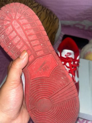 Nike Dunk Rojas y Blancas