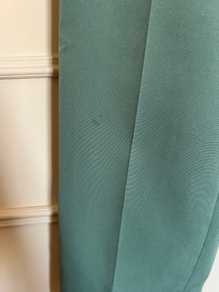 Pantalón de traje azul verdoso