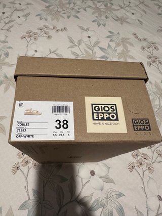 Sandalias Gioseppo piel. Beige/blanco roto