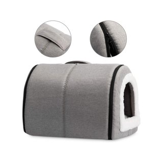 Hollypet cama suave cálida plegable