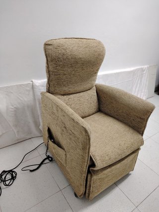 Sillón Reclinable Eléctrico Beige