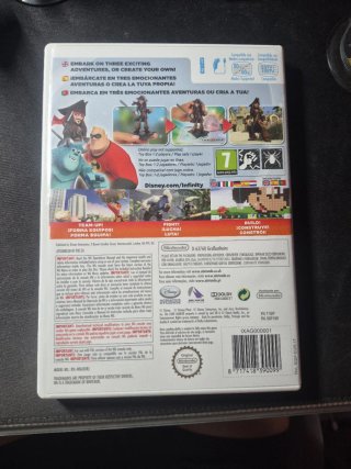 Disney Infinity Wii + Base + 4 figuras
