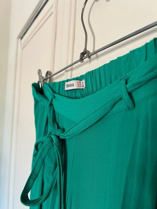 Pantalón ancho verde