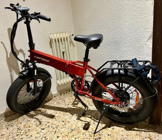 Bicicleta Eléctrica Emotorad Roja