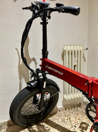 Bicicleta Eléctrica Emotorad Roja