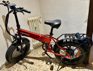 Bicicleta Eléctrica Emotorad Roja