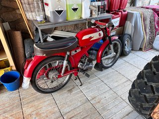 Derbi Rabasa 50 Roja y Blanca