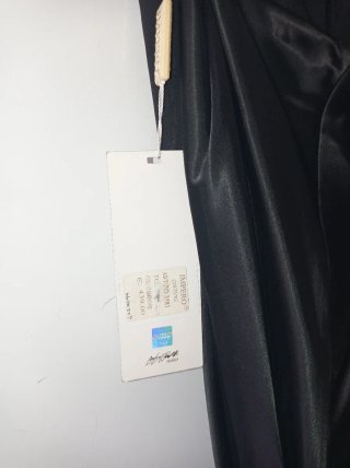 Abito lungo Impero Couture nero taglia 44