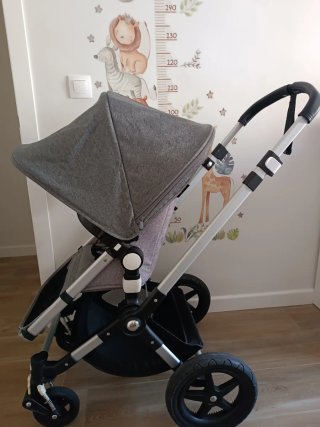 Carrito bebé Bugaboo Cameleon 3 Gris Melange