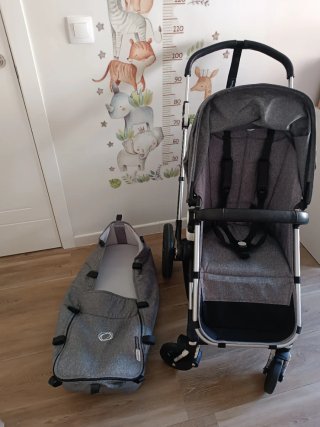 Carrito bebé Bugaboo Cameleon 3 Gris Melange