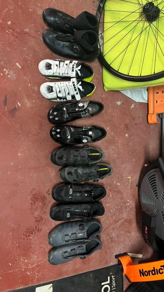 Zapatillas Ciclismo Carretera Talla 44