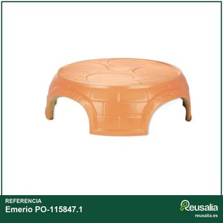 Forno per pizza mini terracotta Emerio PO-115847.1