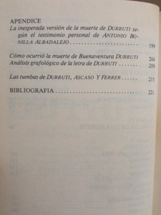 La muerte de Durruti Joan Llarch 1983