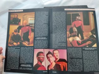 Revista Adrenalina Hebdo Star Trek con poster