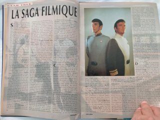 Revista Adrenalina Hebdo Star Trek con poster