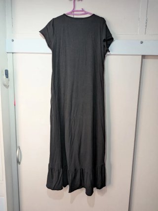 Vestido largo calavera multicolor