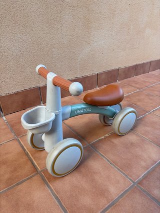 Bicicleta Umatoll bebé azul y gris