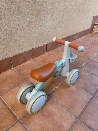 Bicicleta Umatoll bebé azul y gris