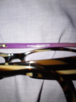 Montura de gafas Sunoptic morado y marrón