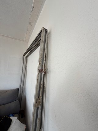 Puerta corredera aluminio 160x200