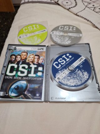 Videojuego CSI: Crime Scene Investigation PC