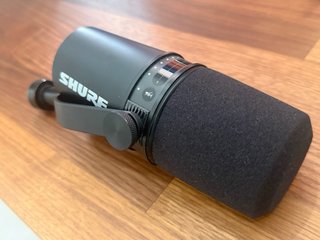 Shure MV7 Micrófono Podcast Negro