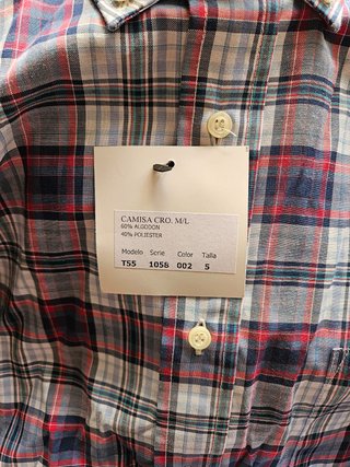 Camisa Bervidos Cuadros