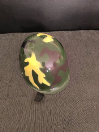 Casco militar camuflaje (Para Disfraces o Jugar)