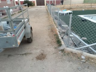 Trabajo de valla para fincas