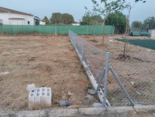 Trabajo de valla para fincas