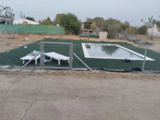 Trabajo de valla para fincas